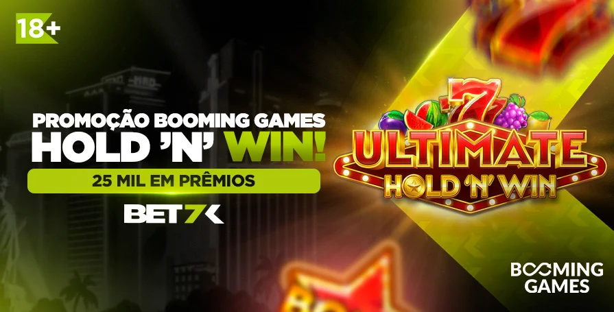 Lançamento Ultimate Hold ‘N’ Win – R$25 Mil em Prêmios!